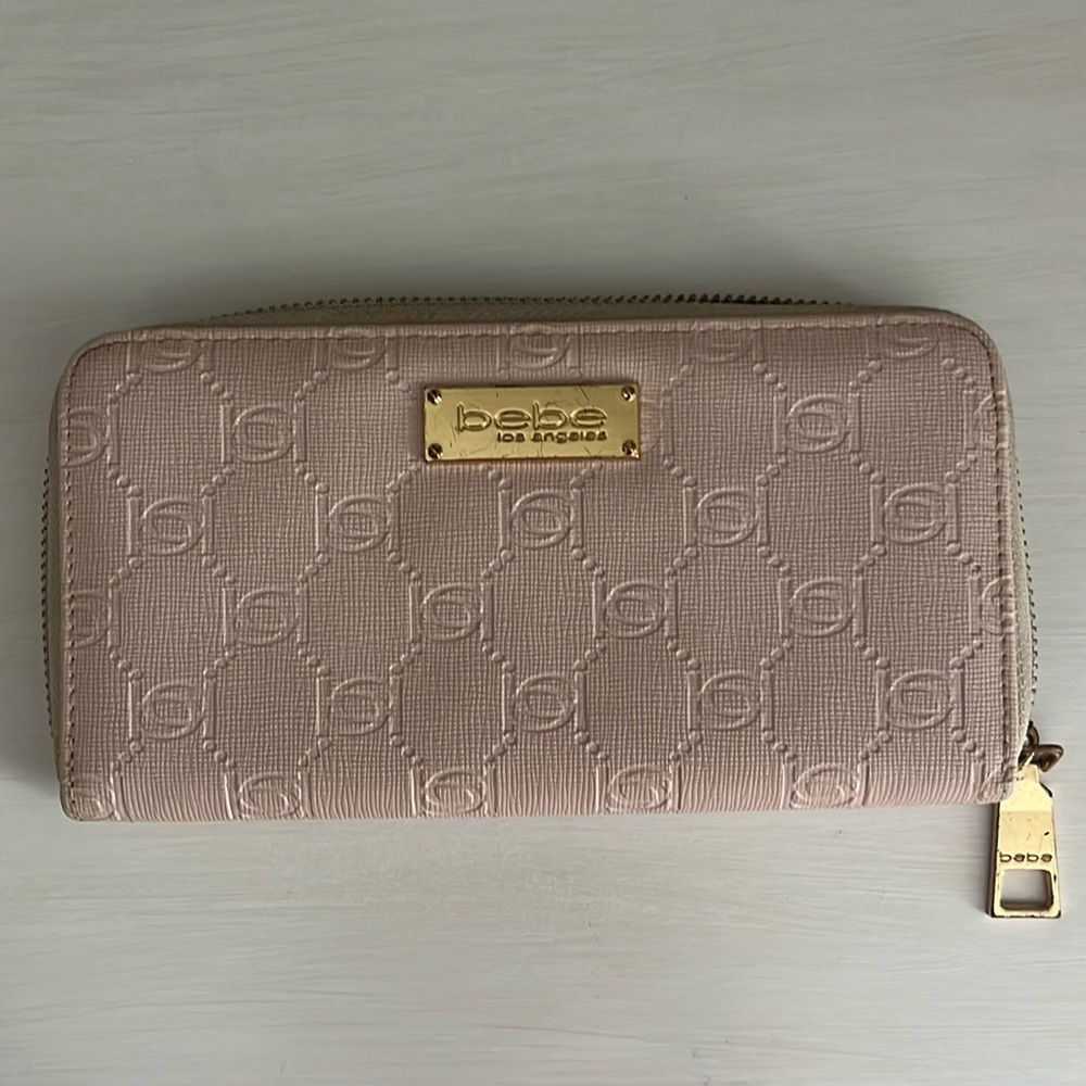 Pale Pink Bebe Wallet